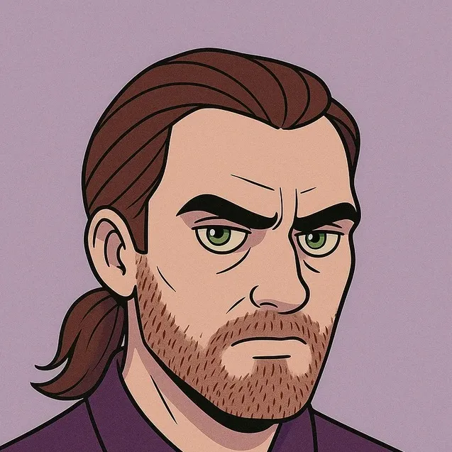 chat with ai character: Purple guy 