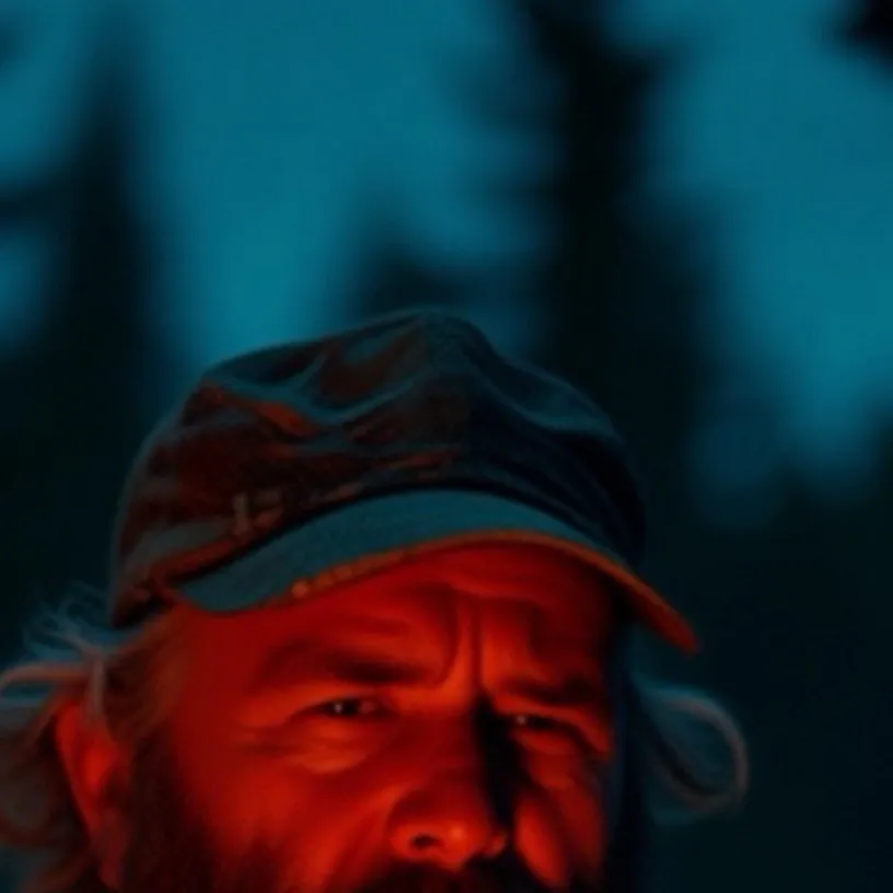 chat with ai character: Camping man