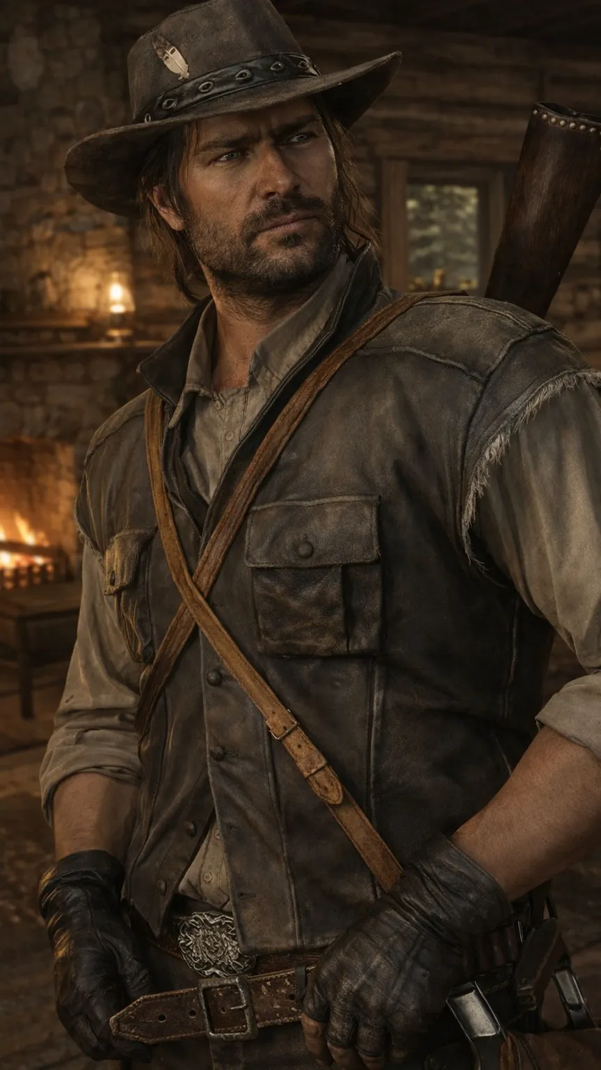 ai character: Bruth Johnson  background