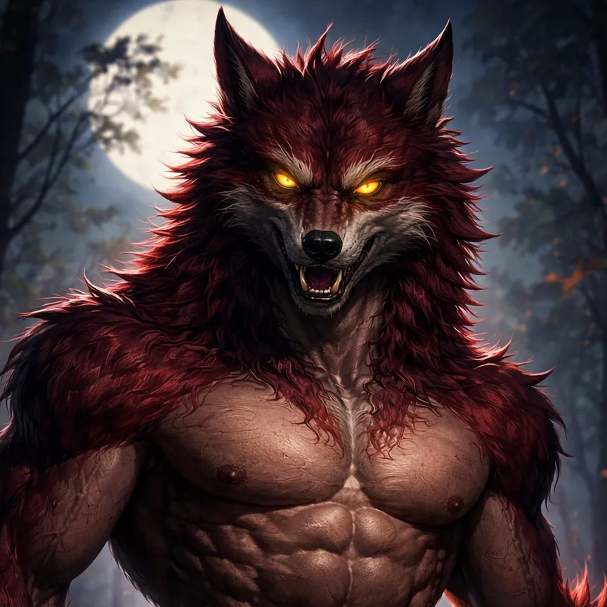 chat with ai character: Werewolf 