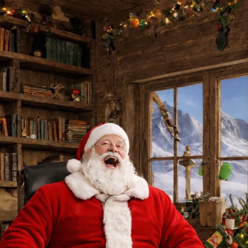 chat with ai character: Santa Claus (dad)