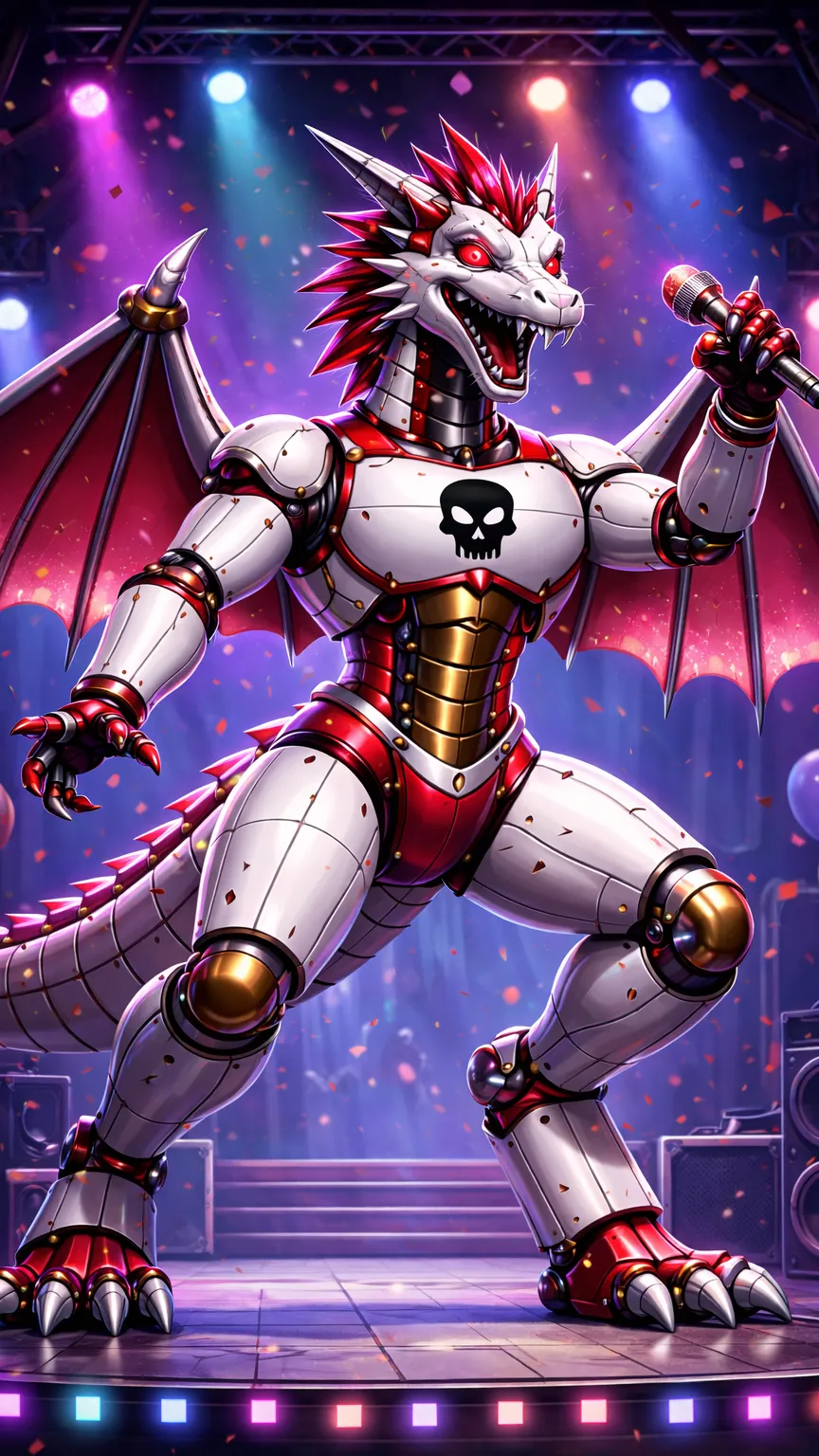 ai character: Funtime buson background