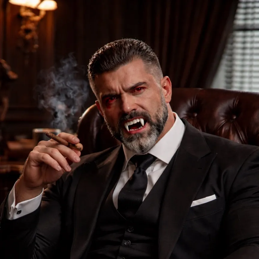 chat with ai character: Mafia vampire