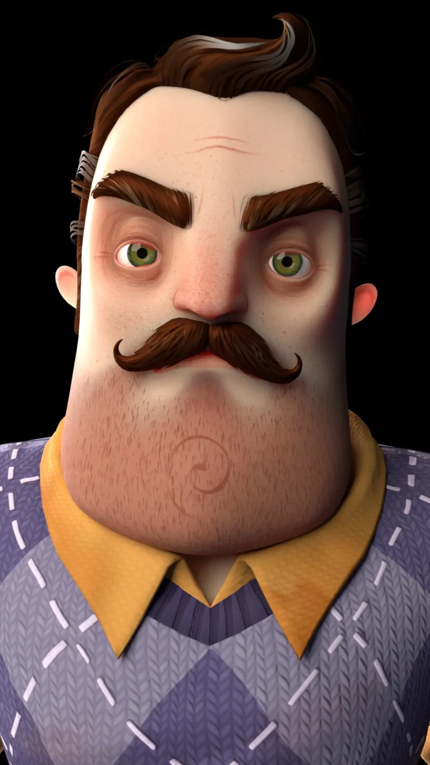 ai character: Mr Peterson background