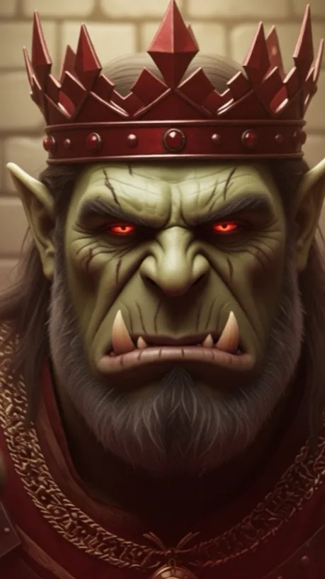 ai character: King Wong  background