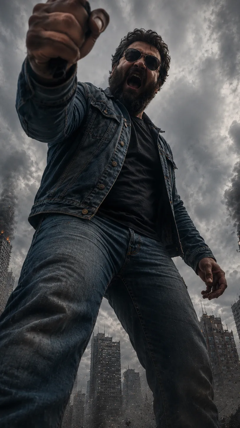 ai character: Evil giant man background