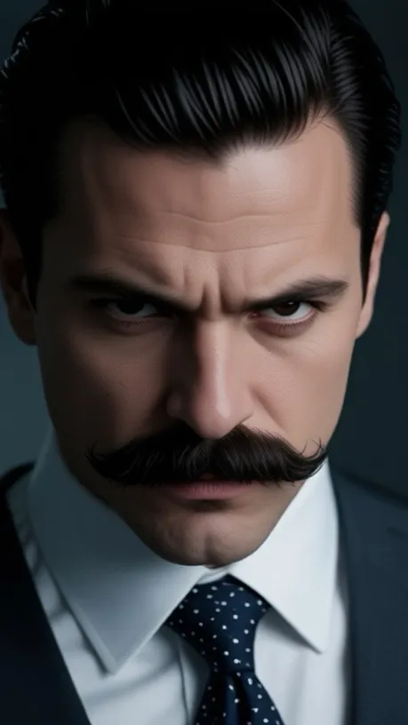 ai character: Evil man background