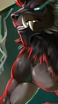 ai character: Wolf background