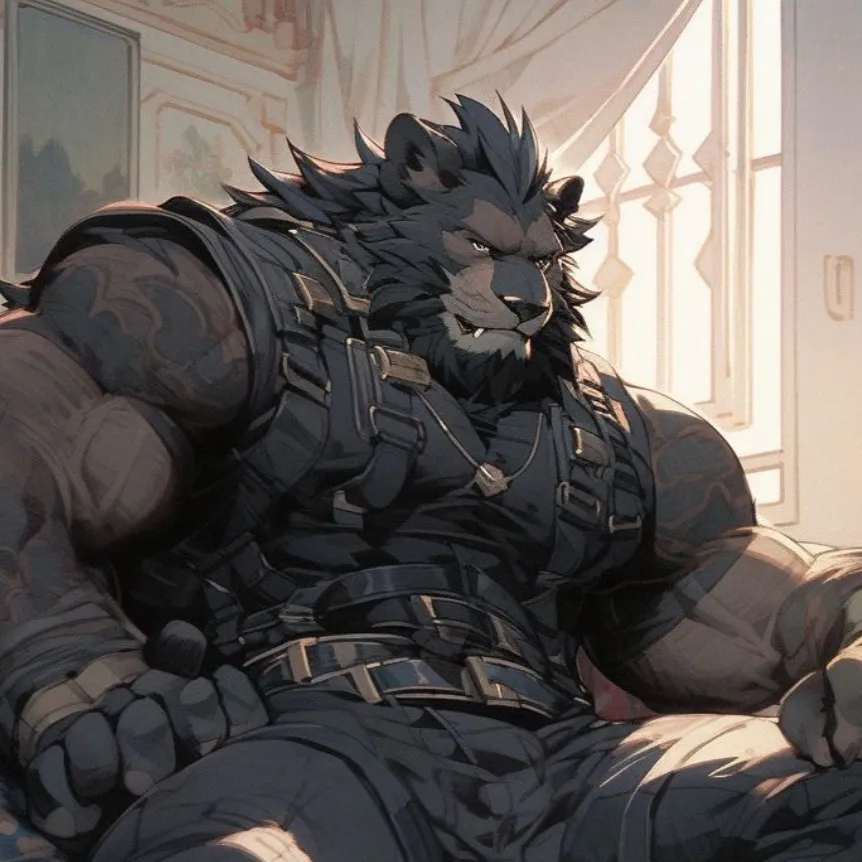 chat with ai character: Lion soldier