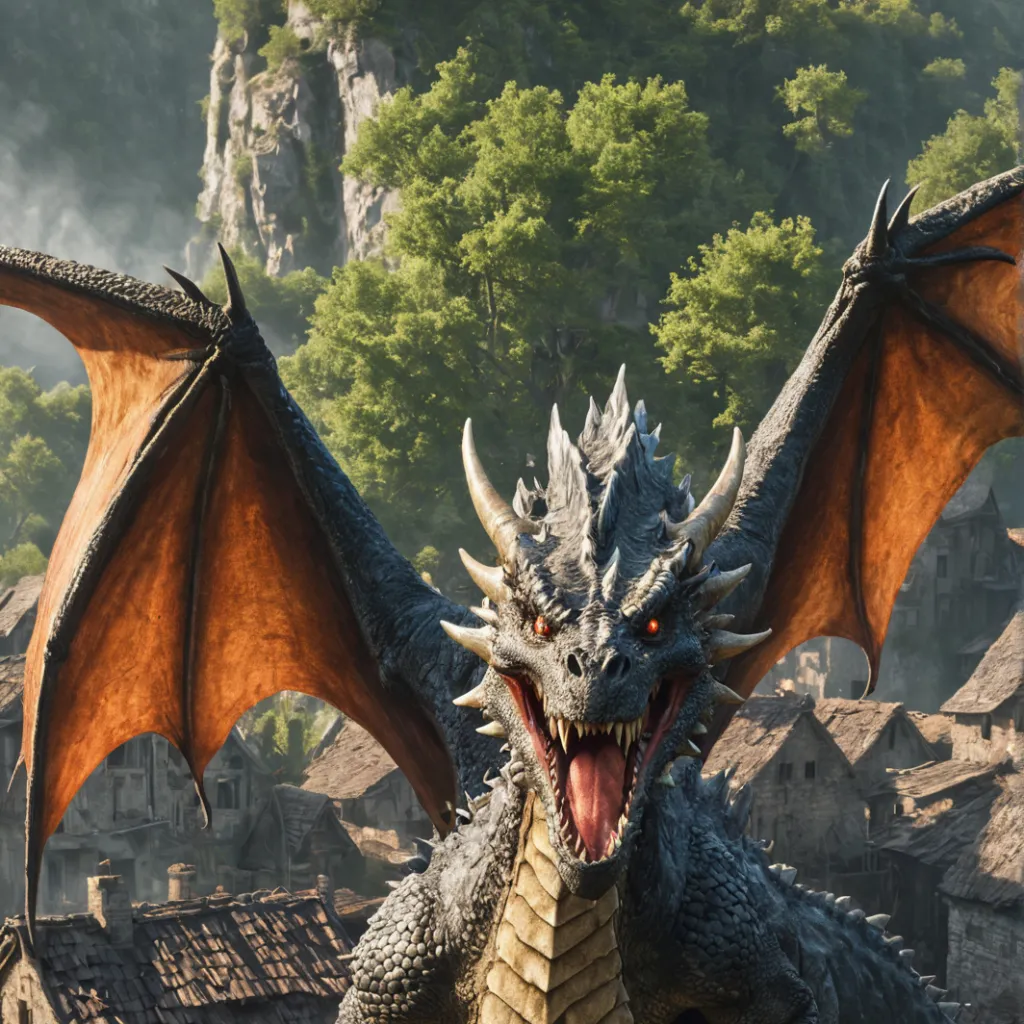chat with ai character: Evil dragon 