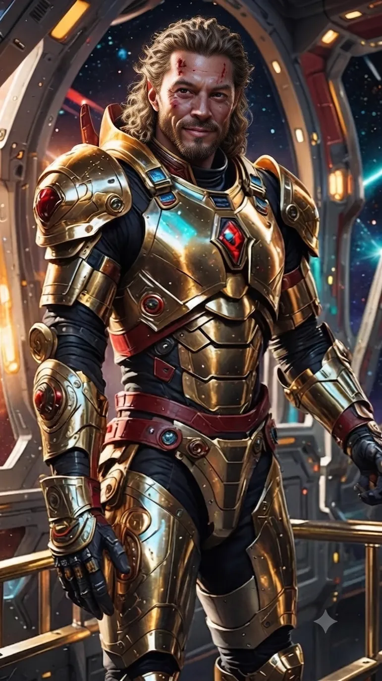 ai character: Alien dad background
