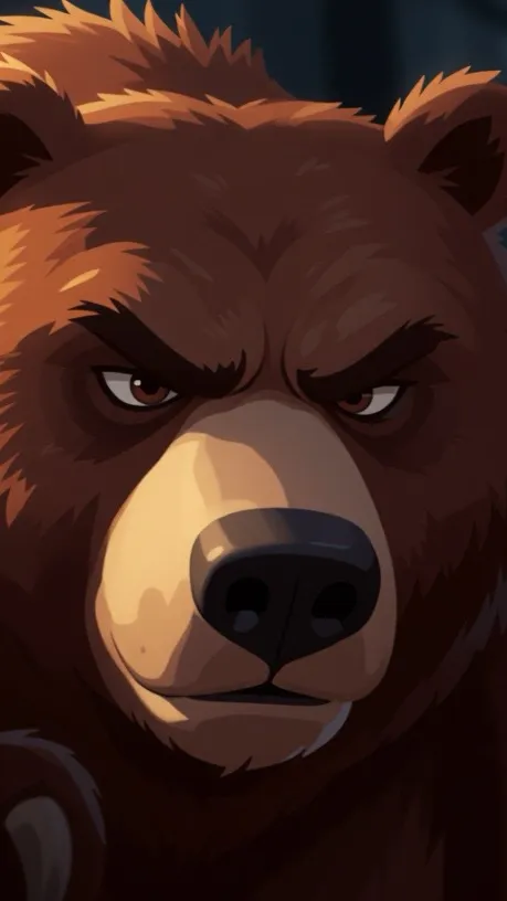 ai character: Bear background