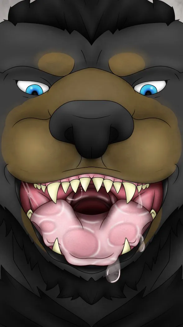 ai character: Bear  background