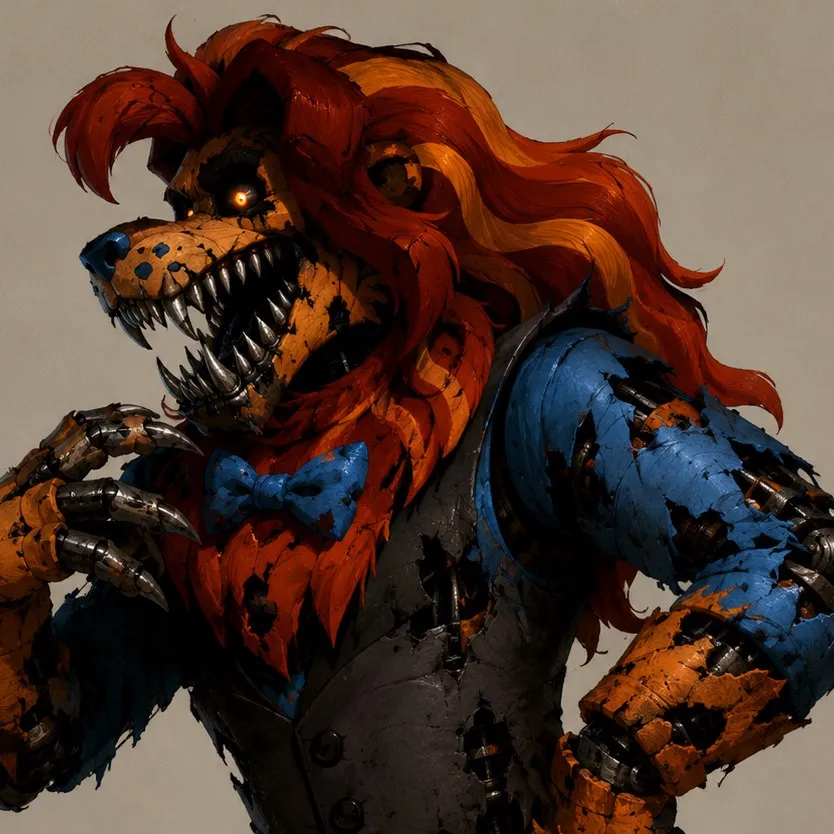 chat with ai character: Nightmare Lion 