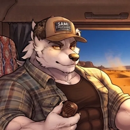 chat with ai character: Trucker father 
