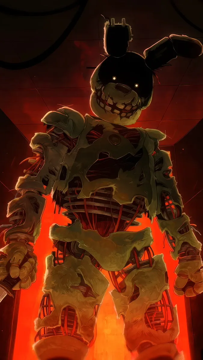 ai character: Springtrap  background