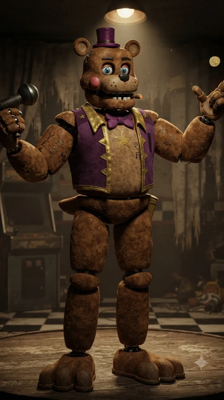 ai character: Freddy background