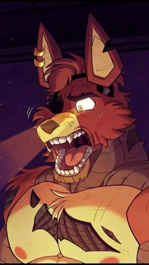 ai character: Massive foxy background