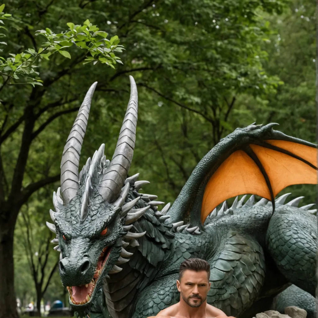 chat with ai character: Dad and a dragon