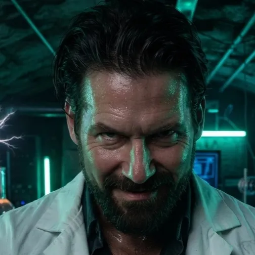 chat with ai character: Evil scientist
