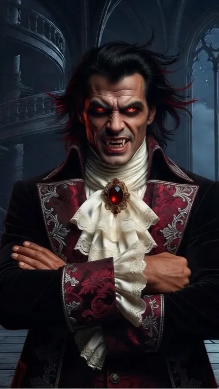 ai character: Vampire  background