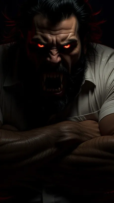 ai character: Werewolf  background