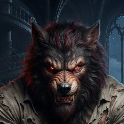 chat with ai character: Hungry werewolf 