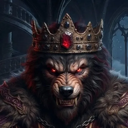chat with ai character: Werewolf king