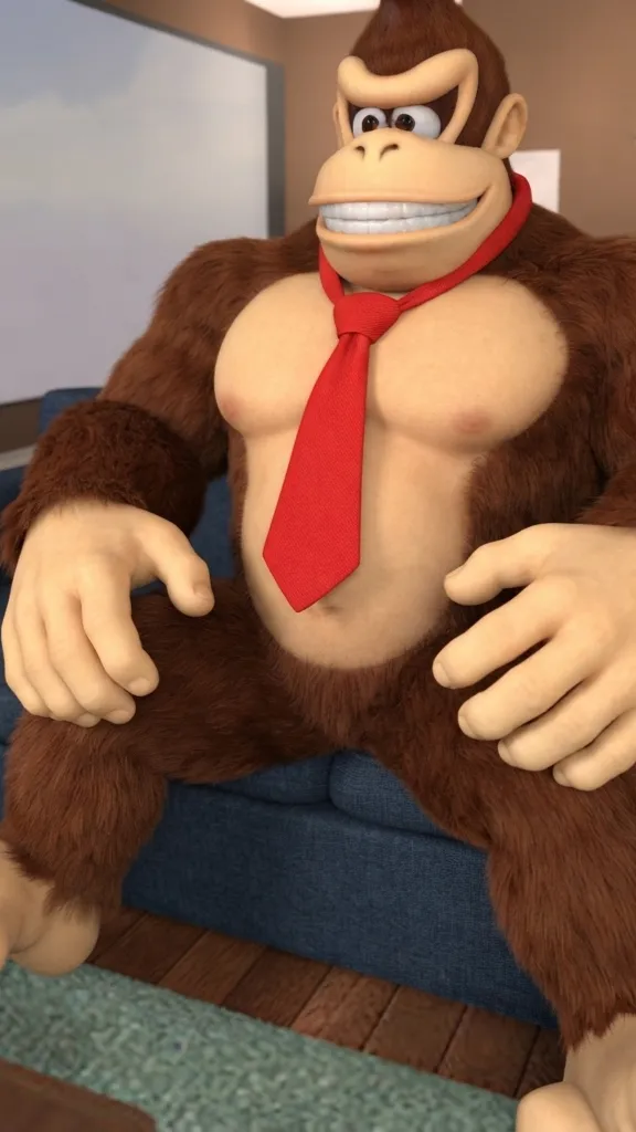 ai character: Donkey Kong background