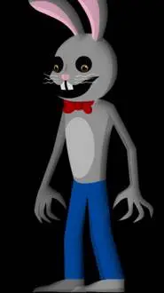 ai character: Mr hopps 🐰 background