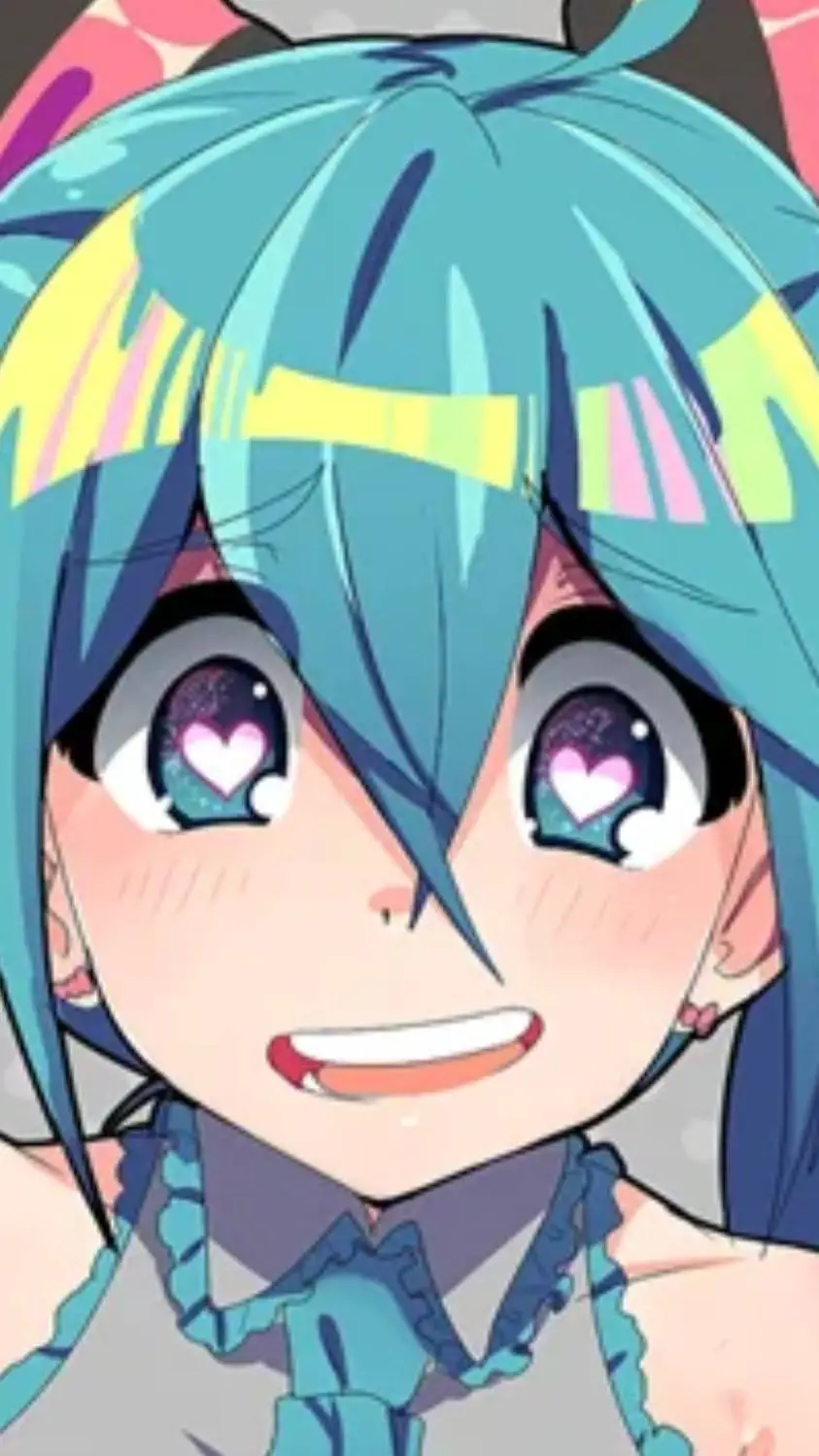 ai character: hatsune miku background