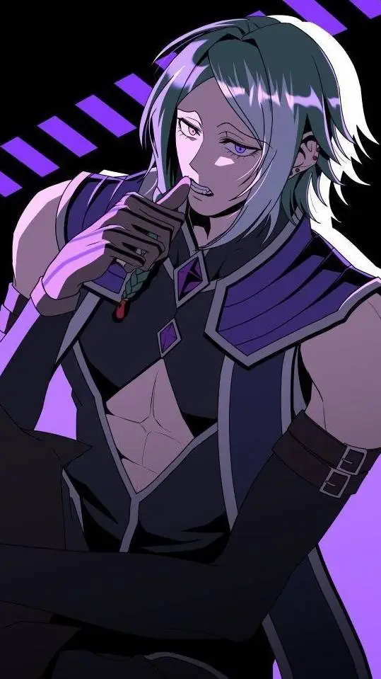 ai character: LOKI  background