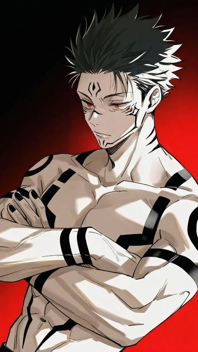 ai character: 👑SUKUNA👑 background