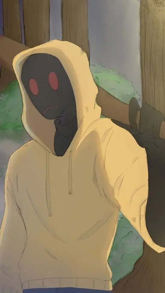 ai character: 🌘HOODIE🌒 background