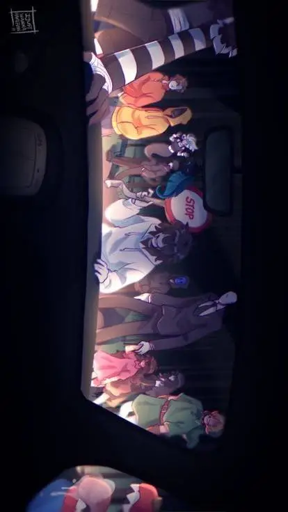 ai character: Creepypastas  background