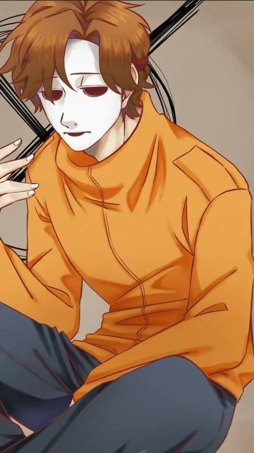 ai character: masky  background