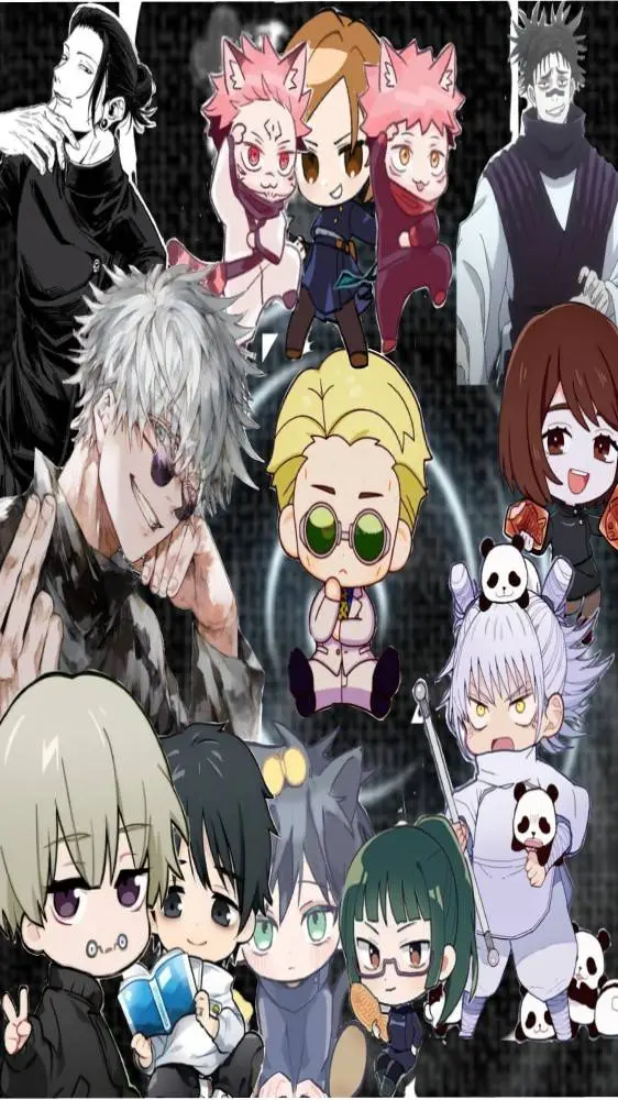 ai character: 😁jujutsu kaisen😁 background