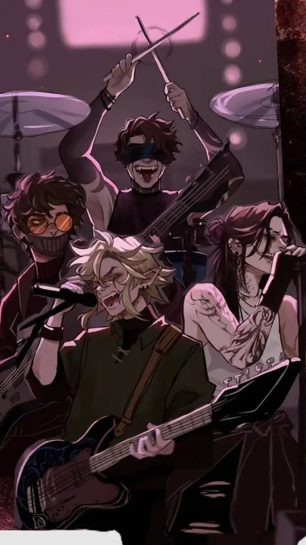 ai character: 🧇LA BANDA🎮 background