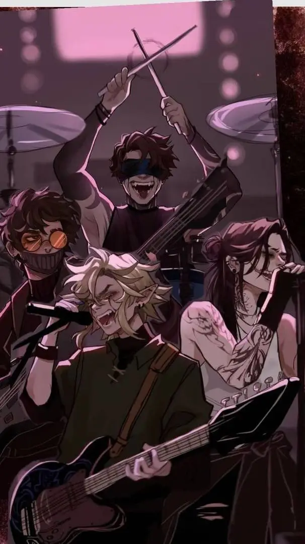 ai character: 🧇LA BANDA🎮 background