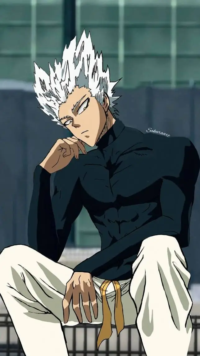 ai character: GAROU  background
