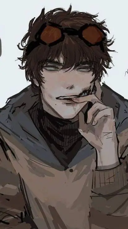 ai character: ticci toby  background