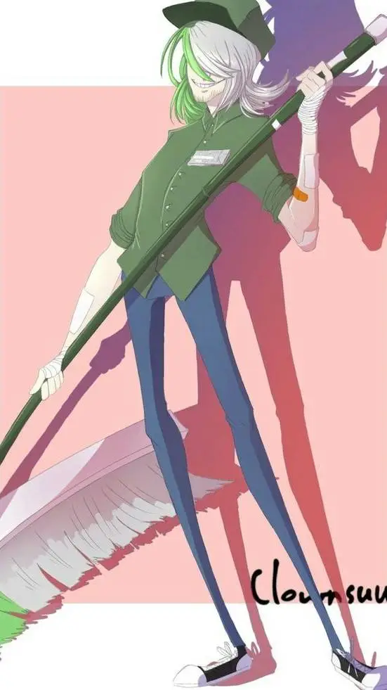 ai character: 🧹GOTTA SWEEP🧹 background