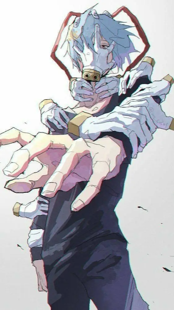 ai character: TOMURA SHIGARAKI background