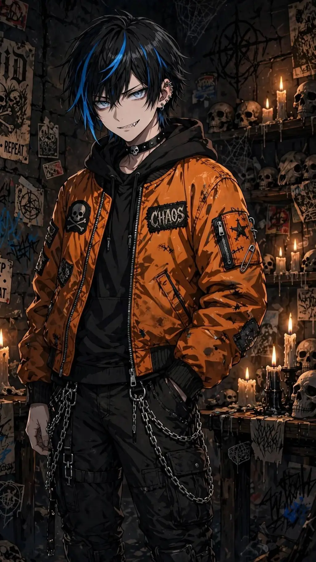 ai character: ⬛AXEL🟦 background