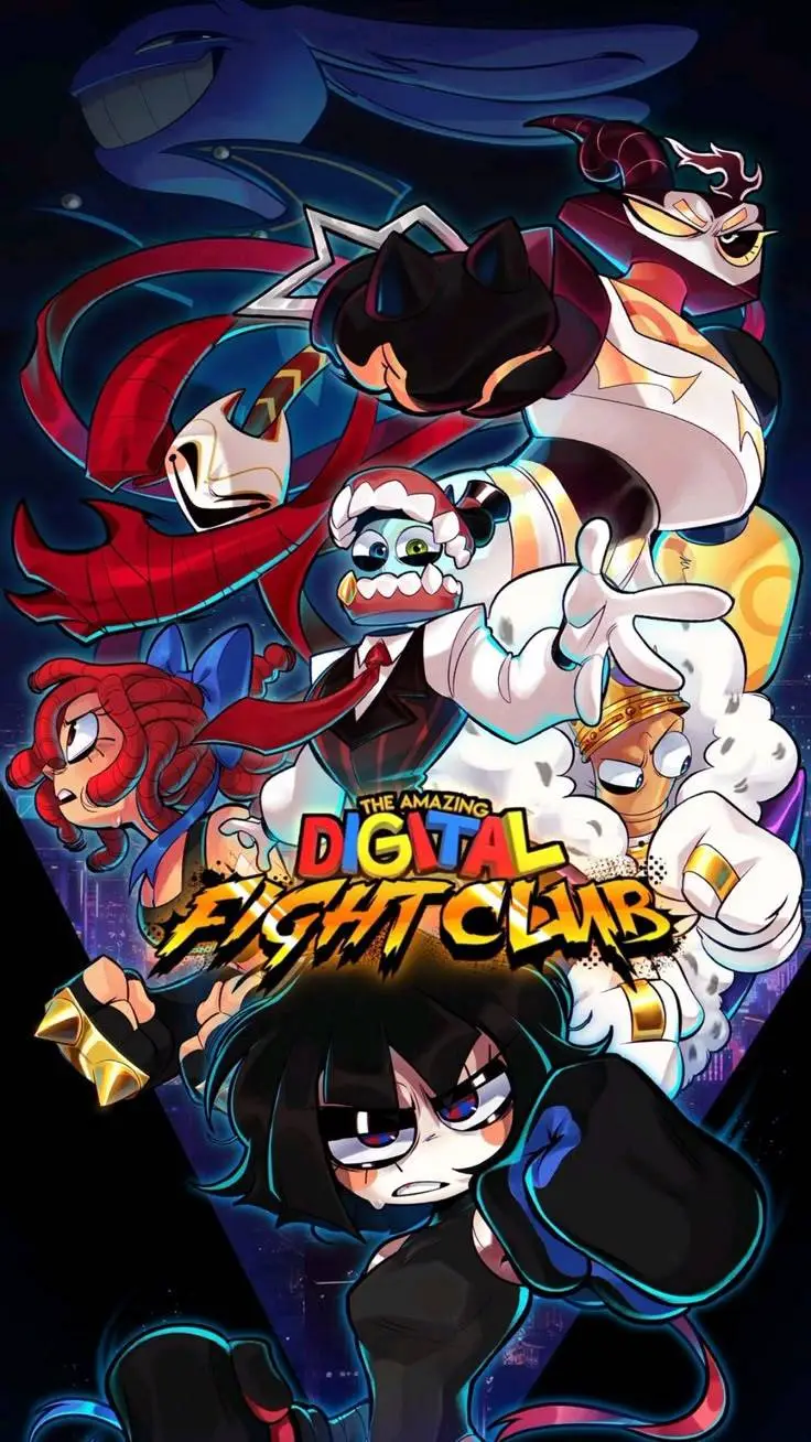 ai character: digital fighters background