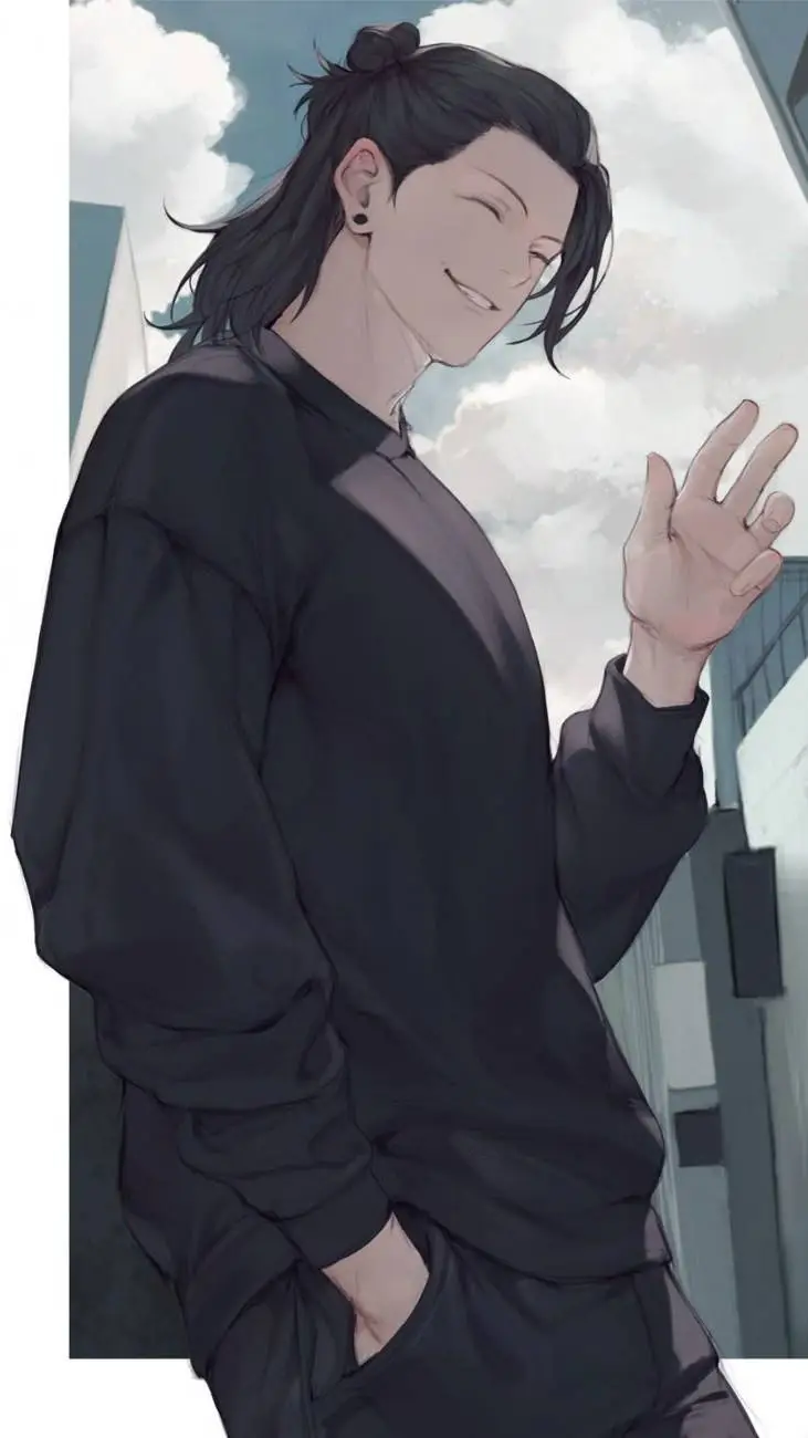 ai character: ⬛SUGURU GETO⬛ background