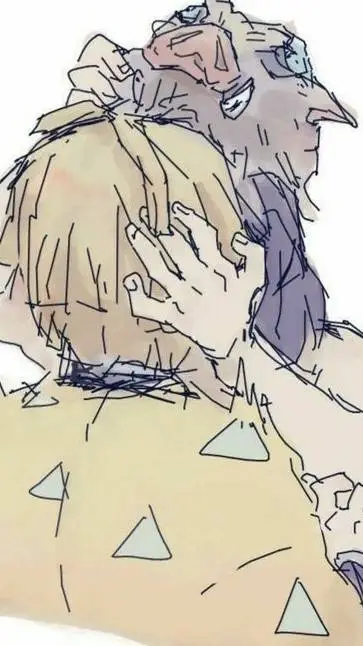 ai character: Inosuke × Zenitsu background