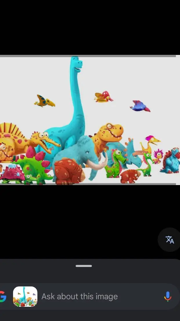 ai character: dino bash hangout  background