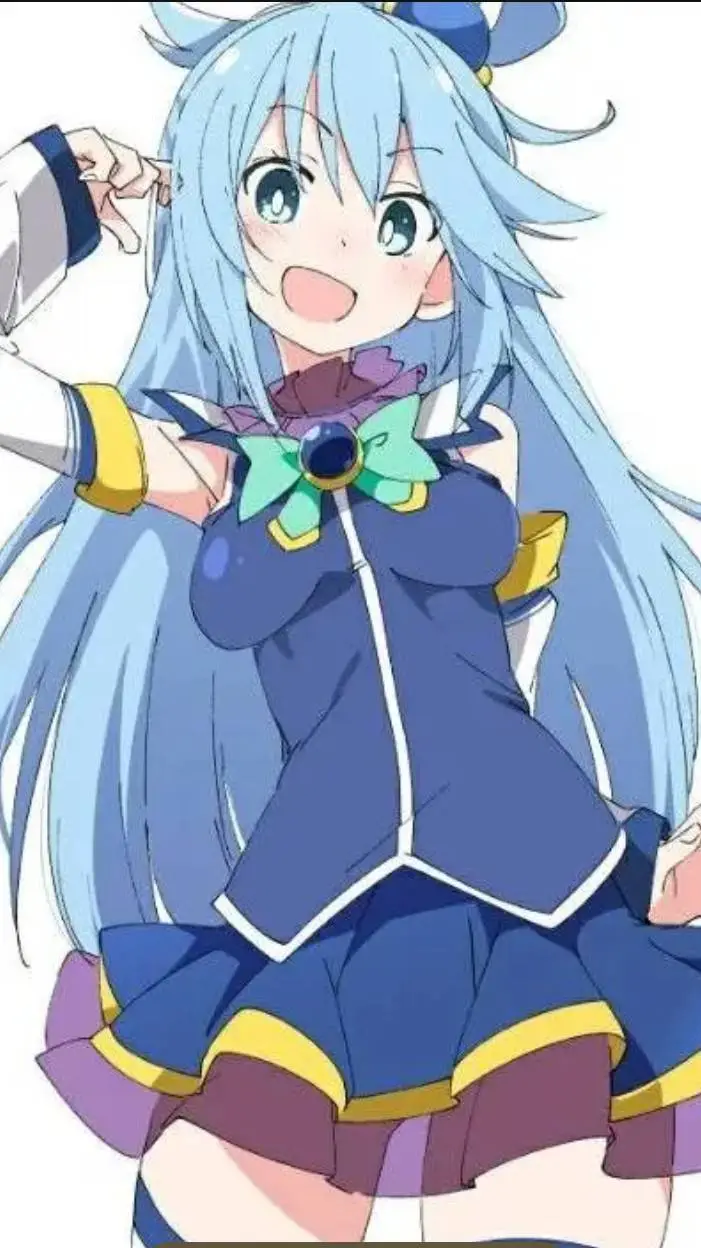 ai character: la diosa aqua background
