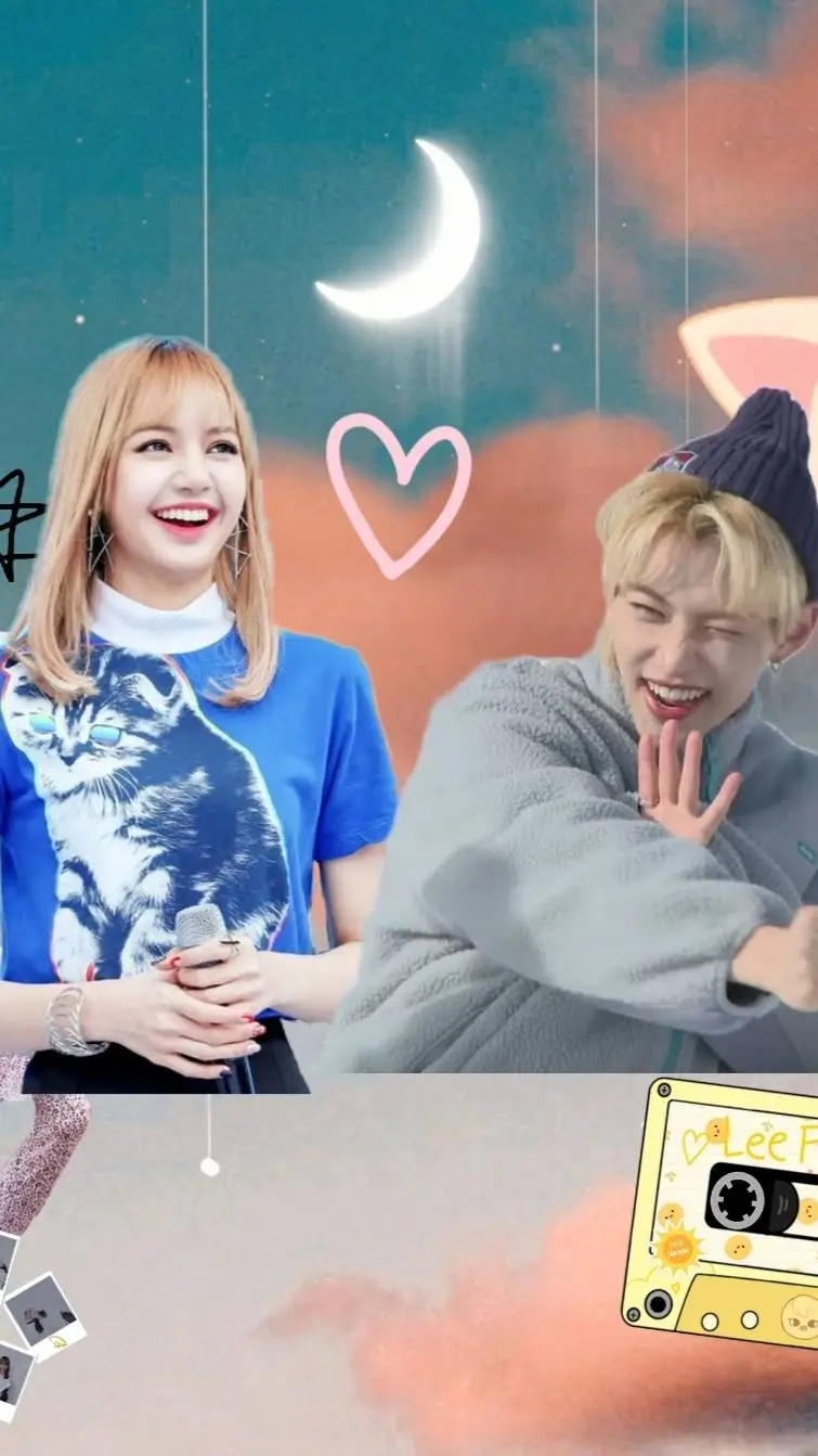 ai character: 💛lisa × felix💫 background